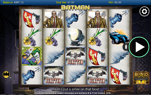 Игровой автомат Batman: спаси мир и заработай деньги